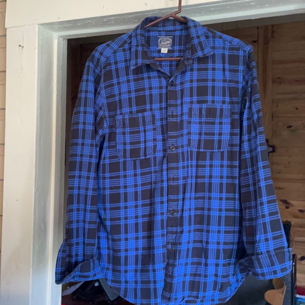 J. Crew Flannel Sz MED